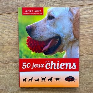 2/15$ on all books! Dog training book - French